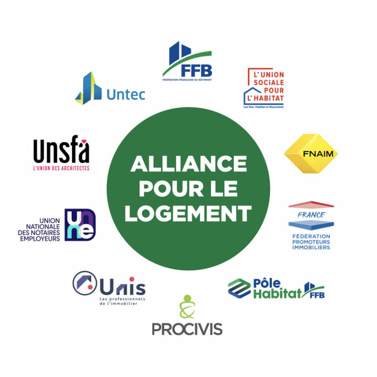 Logos de l'Alliance pour le logement